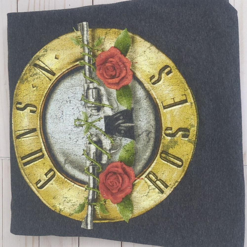 Guns N' Roses Cotton blend Bullet Logo Lightweight Tshirt XXL